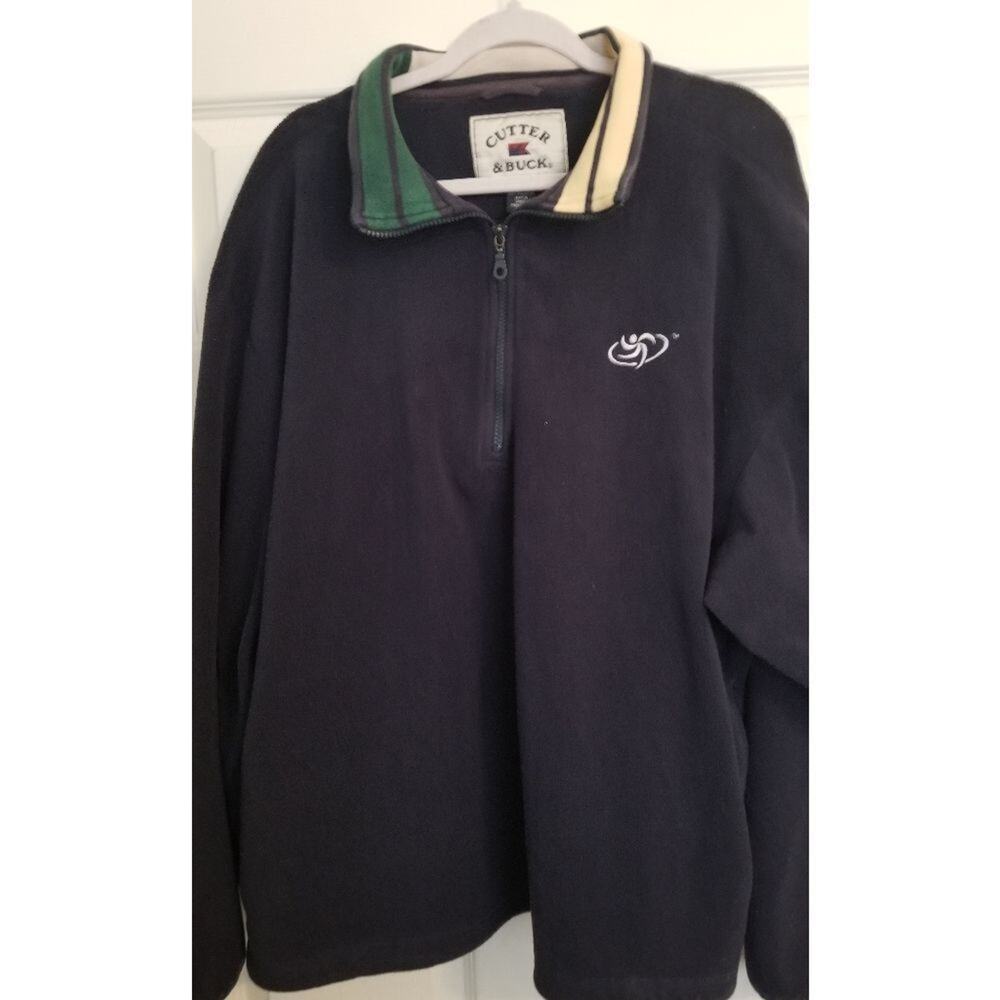 Cutter &‎ Buck long sleeve blue XL sweat shirt made in Canada for cold climates